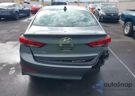 2018 Hyundai Elantra Sel из США, поврежденный, VIN 5NPD84LF0JH366918